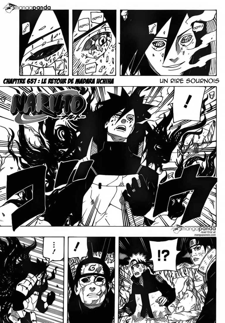 Lecture en ligne Naruto 657 page 2