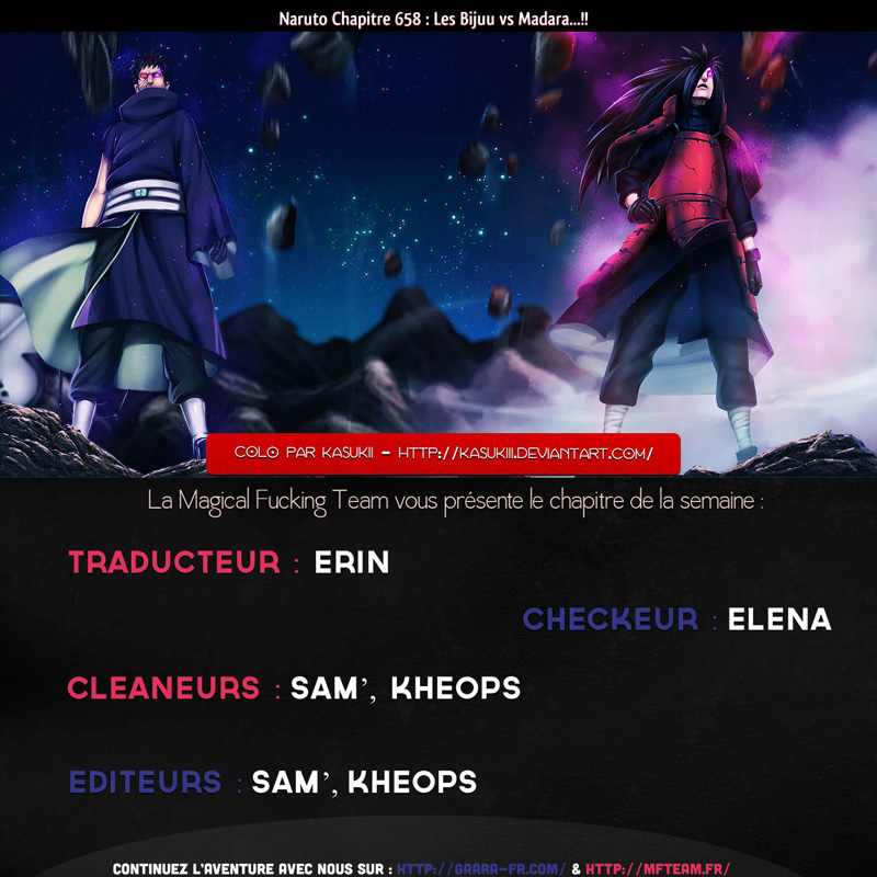 Lecture en ligne Naruto 658 page 1