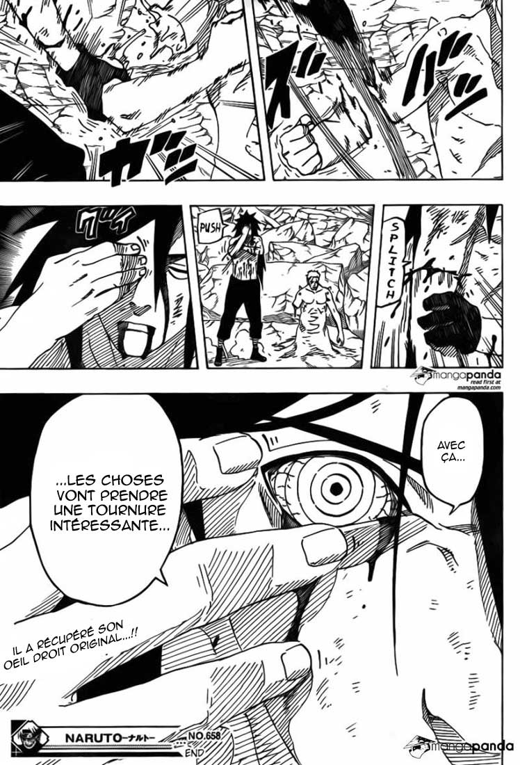 Lecture en ligne Naruto 658 page 16