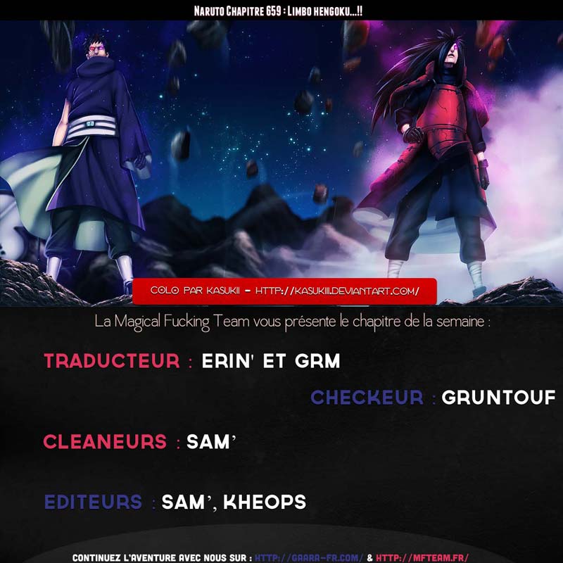 Lecture en ligne Naruto 659 page 1