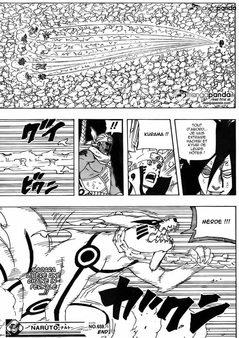 Lecture en ligne Naruto 659 page 18