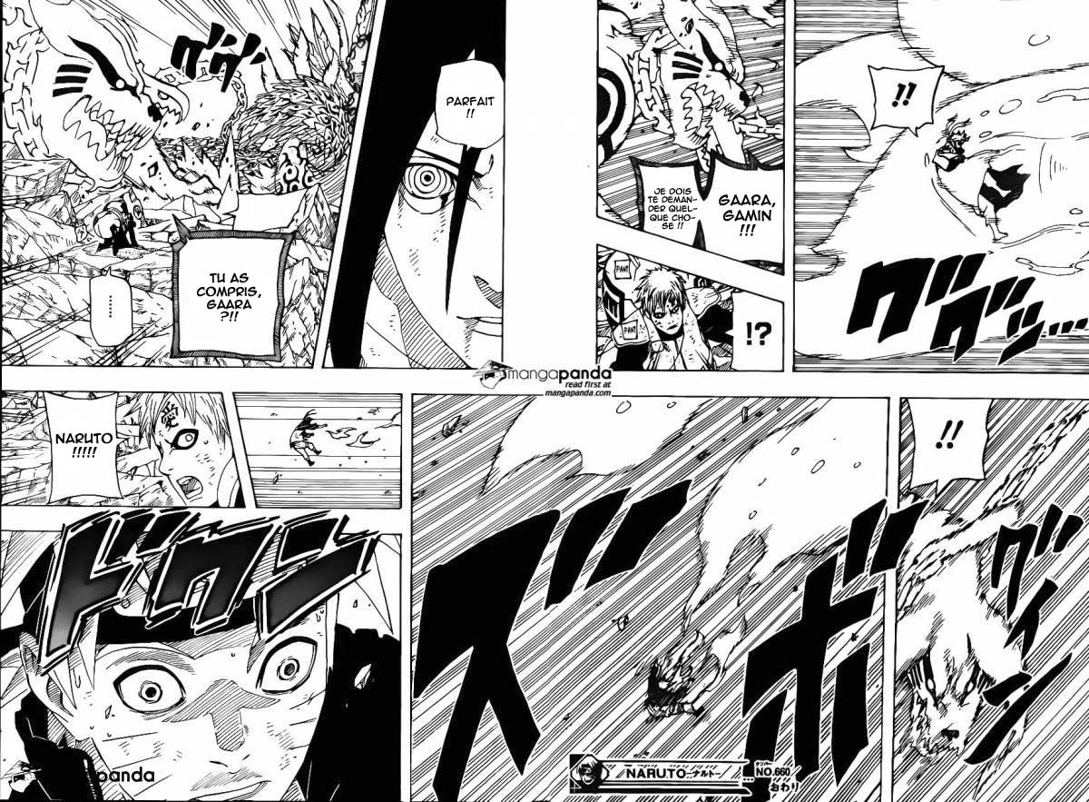 Lecture en ligne Naruto 660 page 17