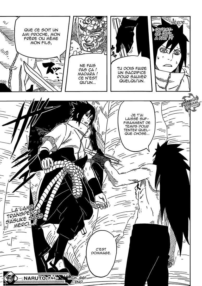 Lecture en ligne Naruto 661 page 18