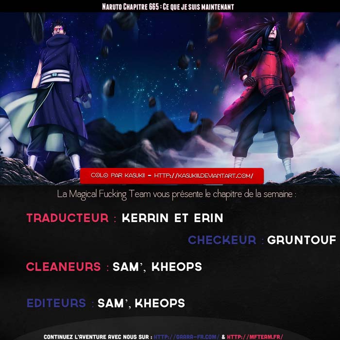 Lecture en ligne Naruto 665 page 1