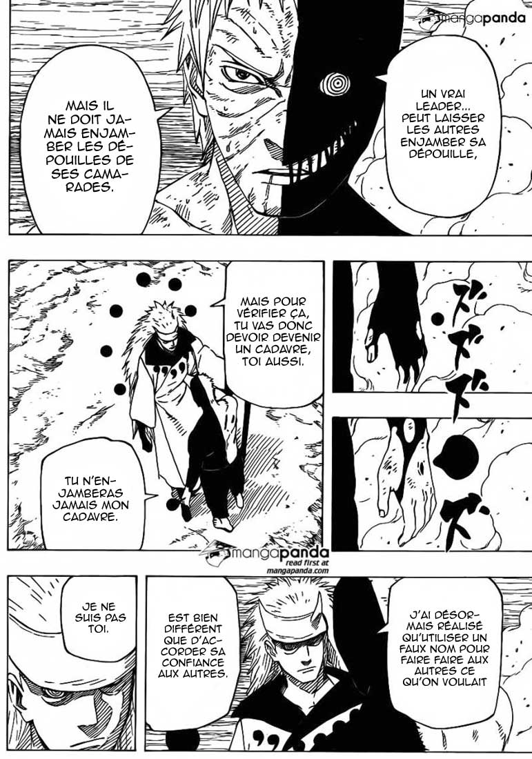 Lecture en ligne Naruto 665 page 17