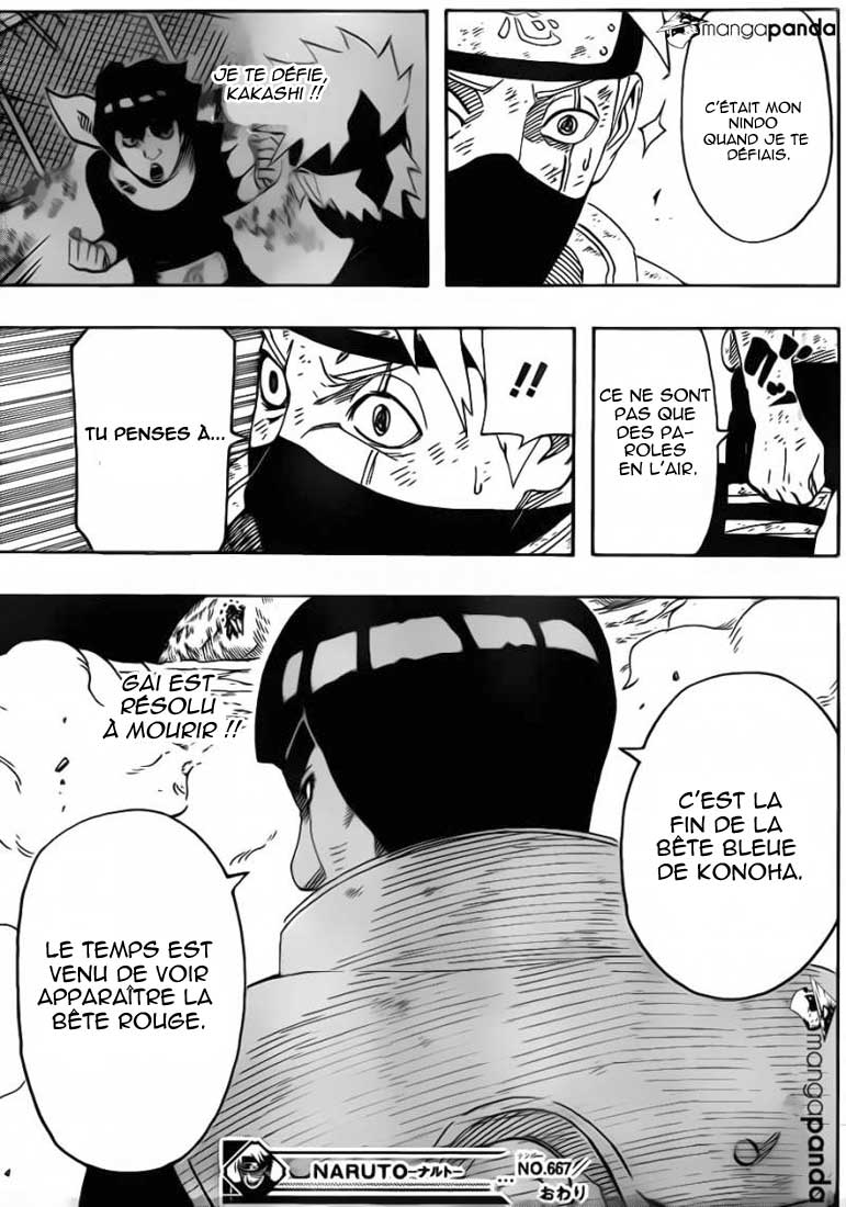 Lecture en ligne Naruto 667 page 18