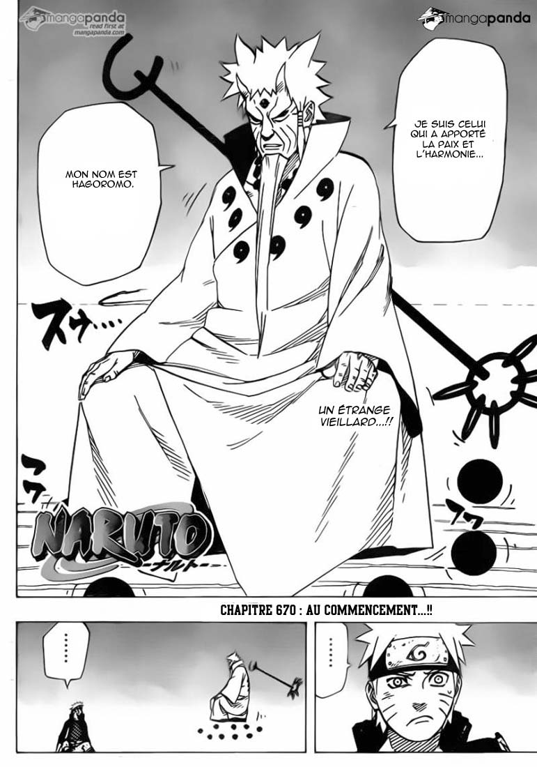 Lecture en ligne Naruto 670 page 3