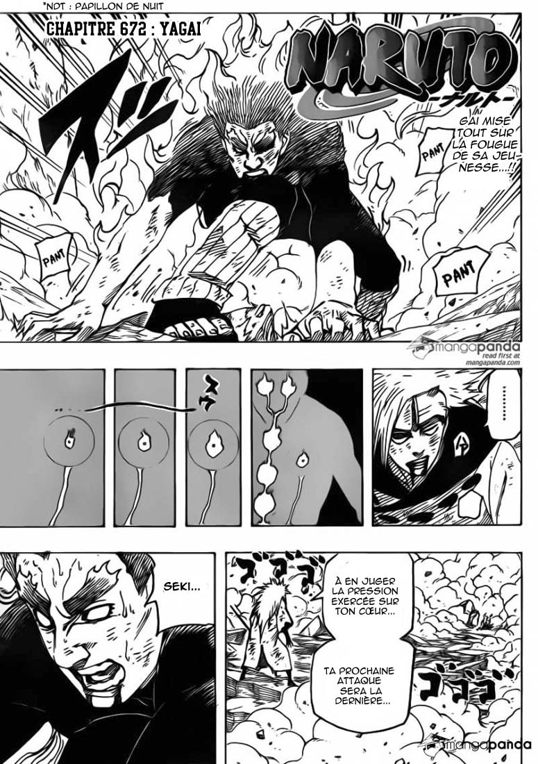 Lecture en ligne Naruto 672 page 2