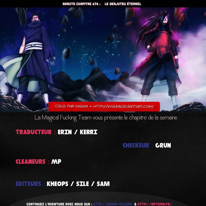 Lecture en ligne Naruto 676 page 1