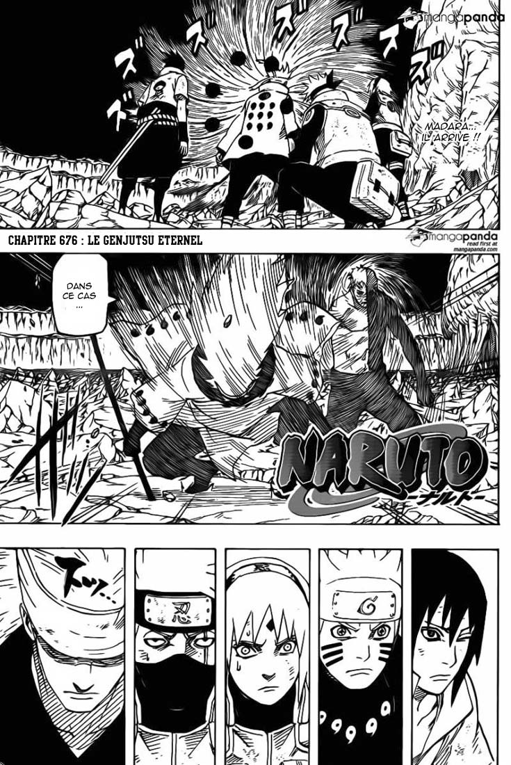 Lecture en ligne Naruto 676 page 2
