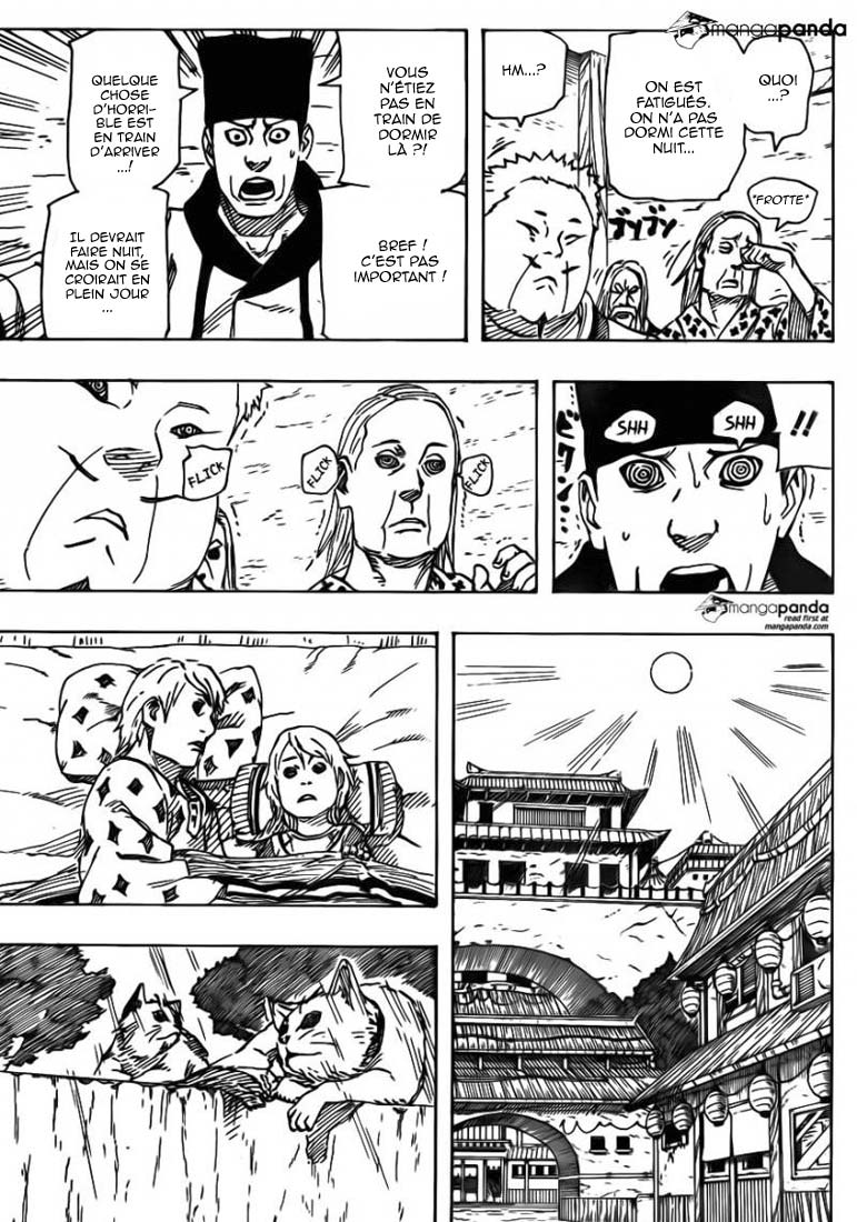 Lecture en ligne Naruto 677 page 11