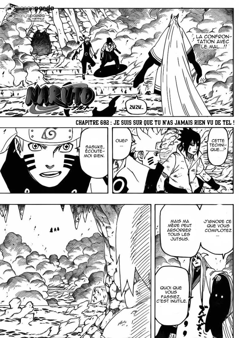 Lecture en ligne Naruto 682 page 2