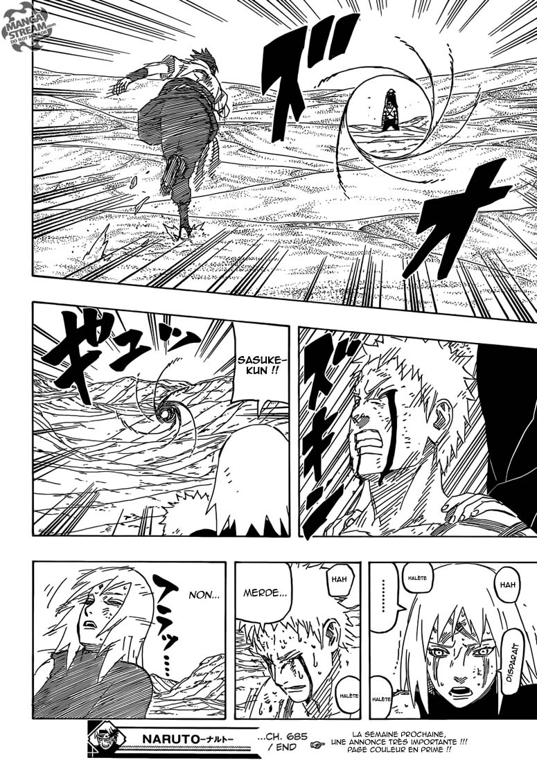 Lecture en ligne Naruto 685 page 17