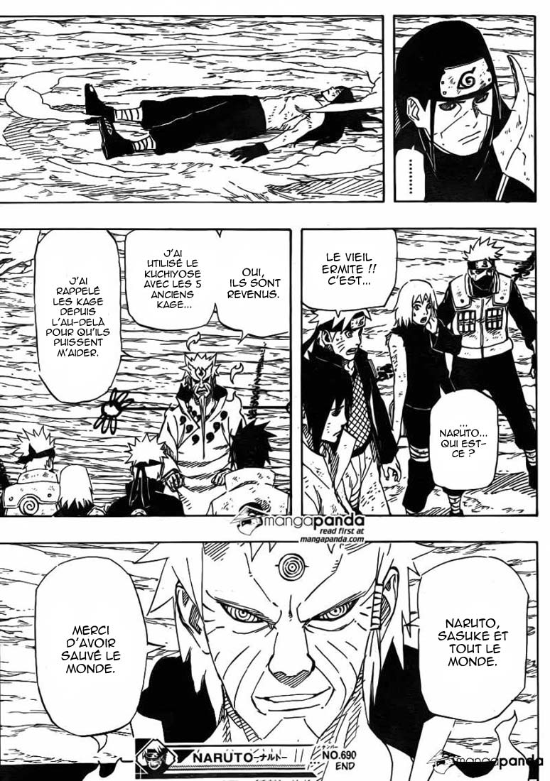 Lecture en ligne Naruto 690 page 16