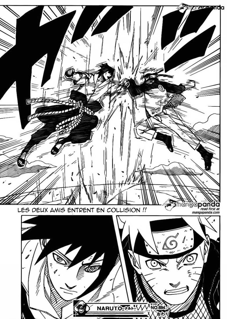 Lecture en ligne Naruto 694 page 18