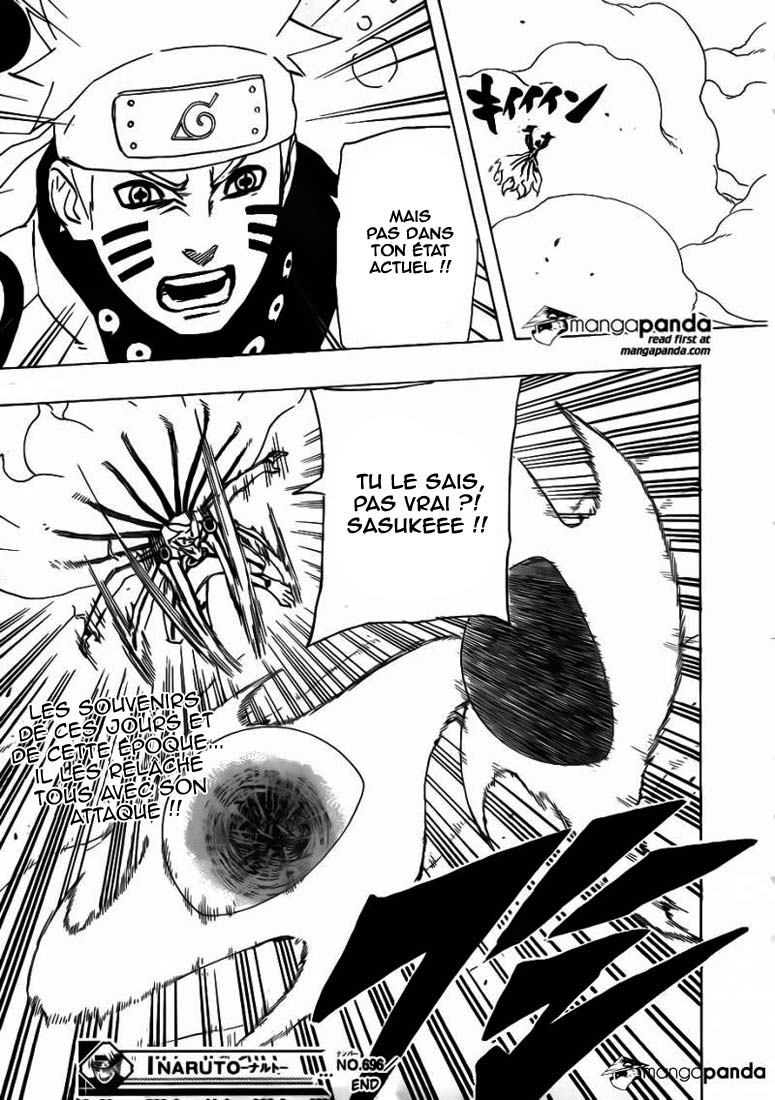 Lecture en ligne Naruto 696 page 18