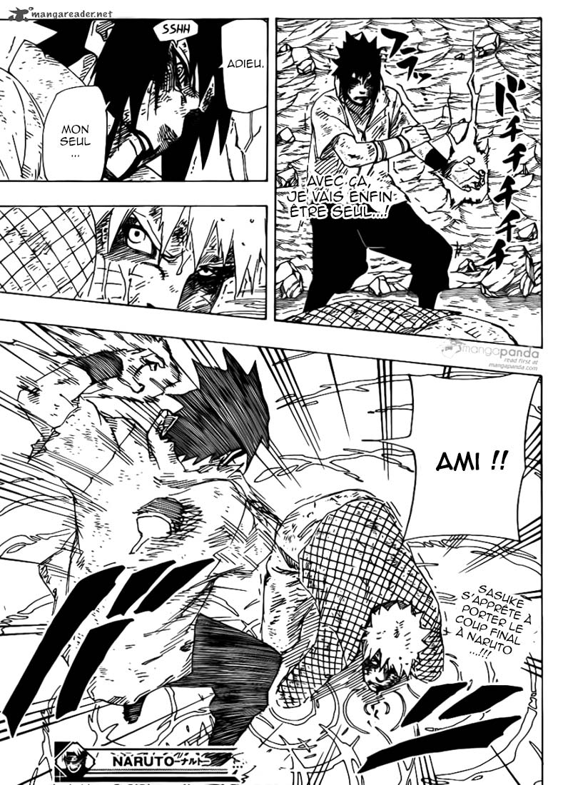 Lecture en ligne Naruto 697 page 17
