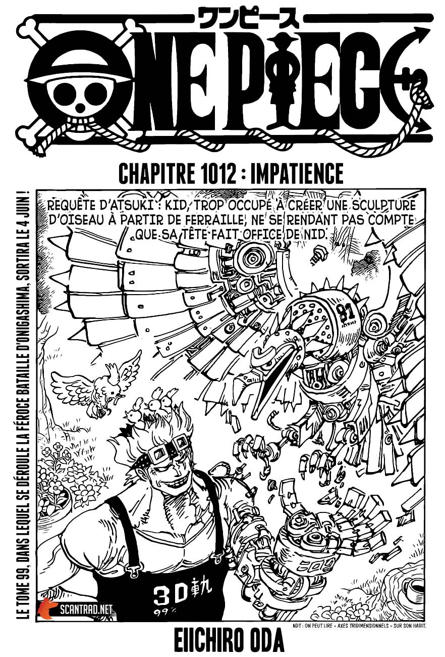 Lecture en ligne One Piece 1012 page 1