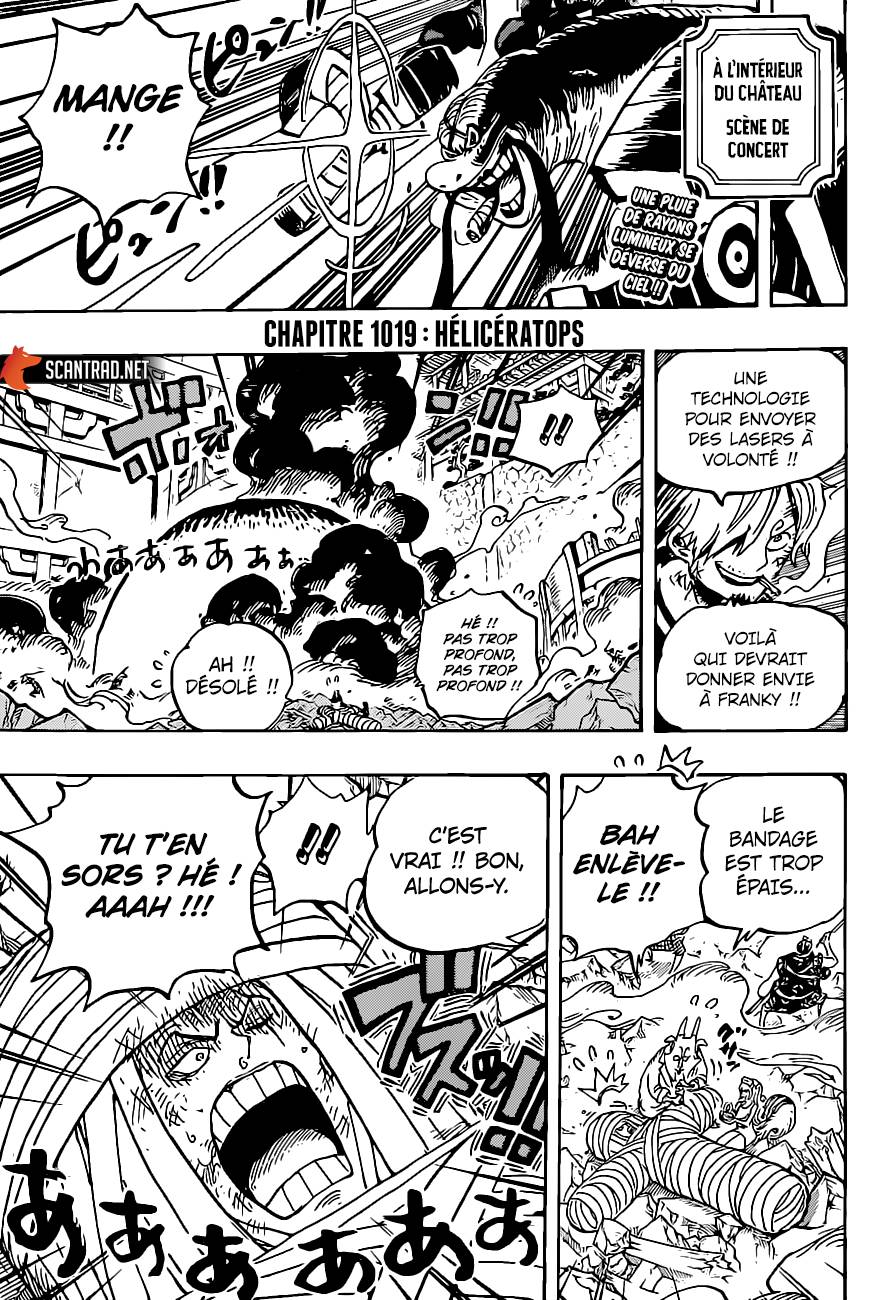 Lecture en ligne One Piece 1019 page 4
