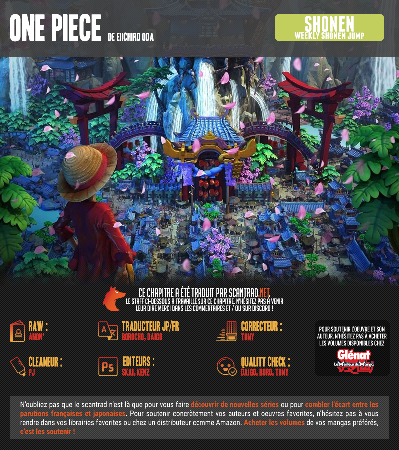 Lecture en ligne One Piece 1021 page 3