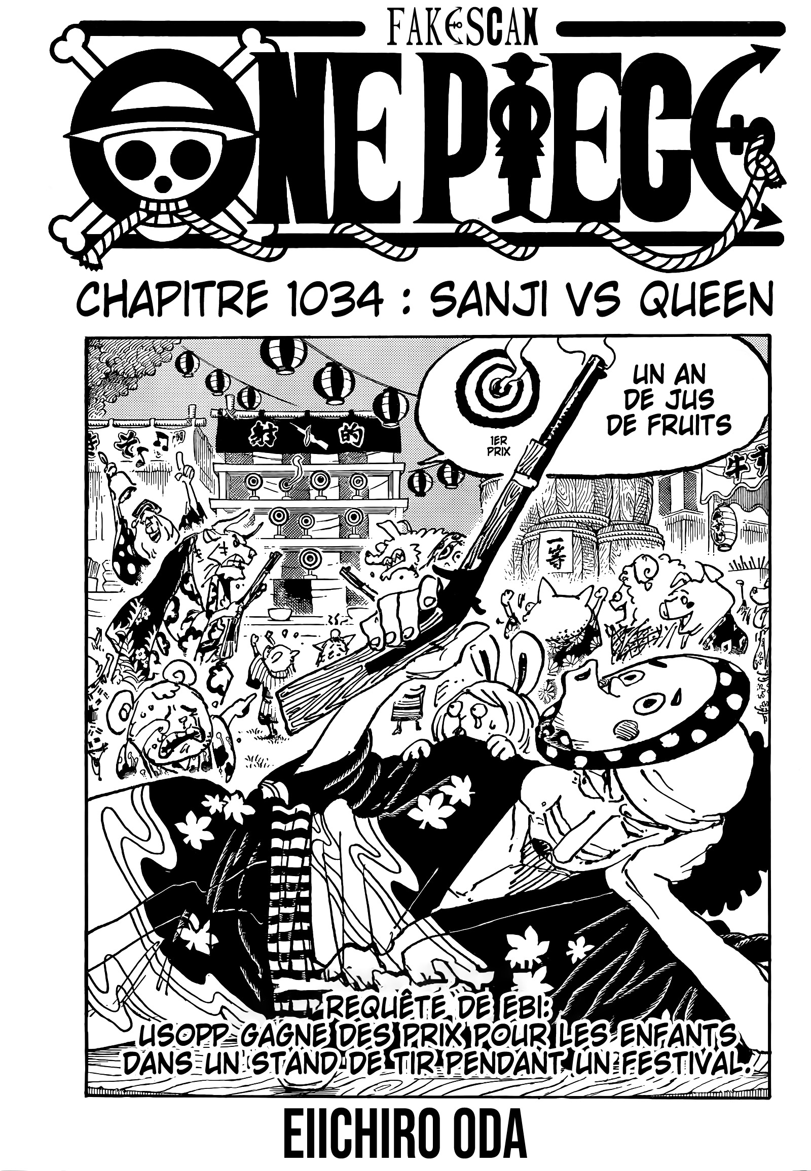 Lecture en ligne One Piece 1034 page 1