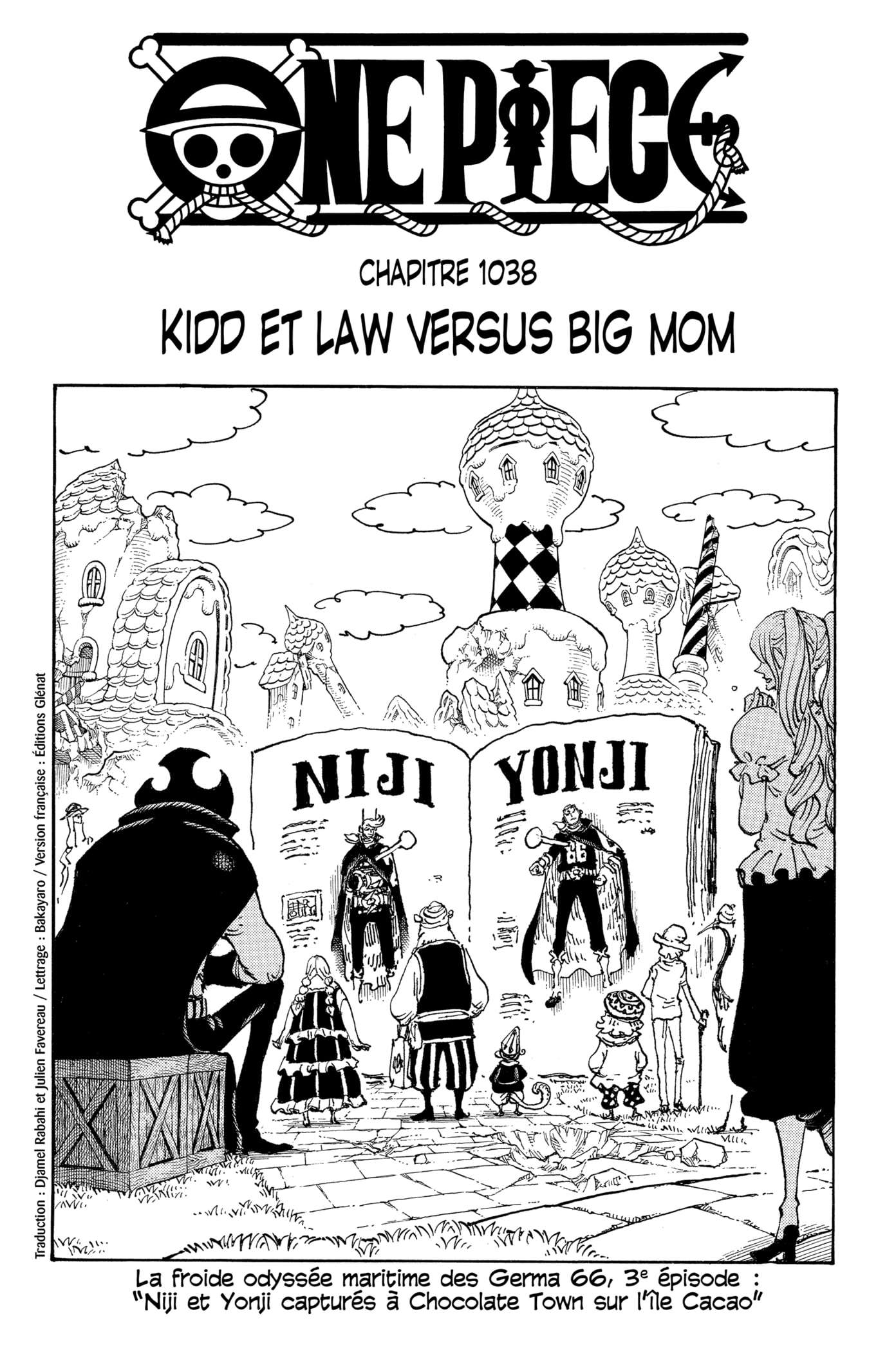 Lecture en ligne One Piece 1038 page 1