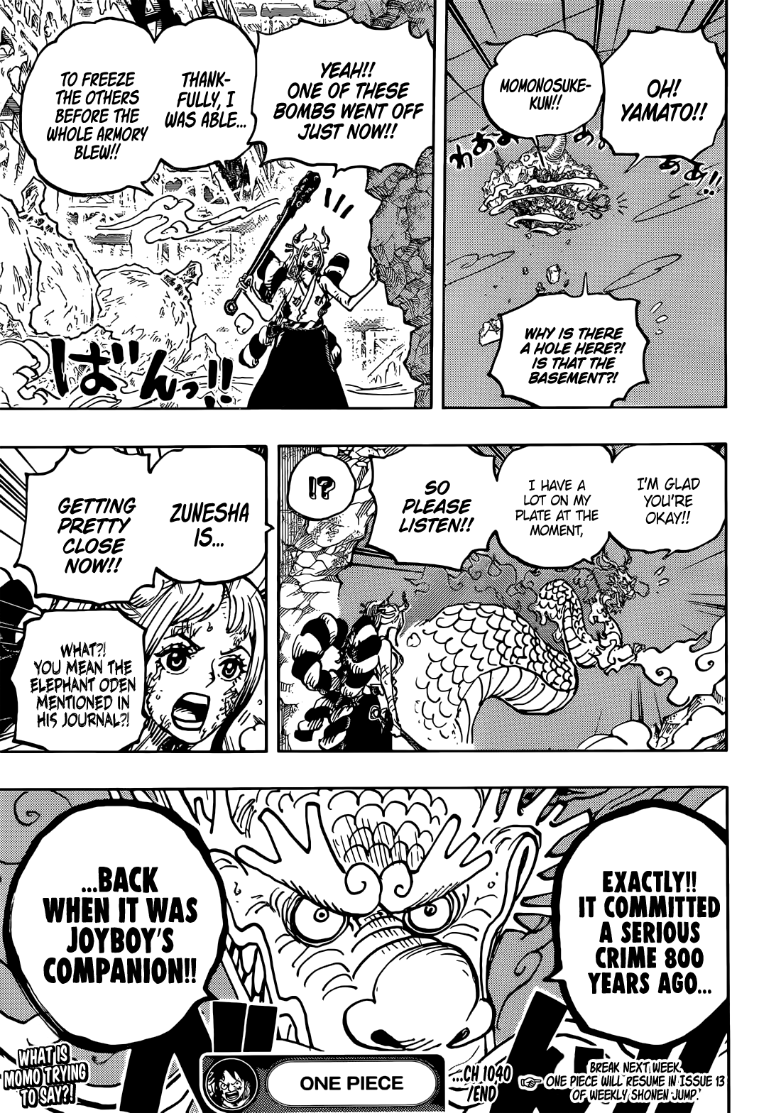 Lecture en ligne One Piece 1040 page 12