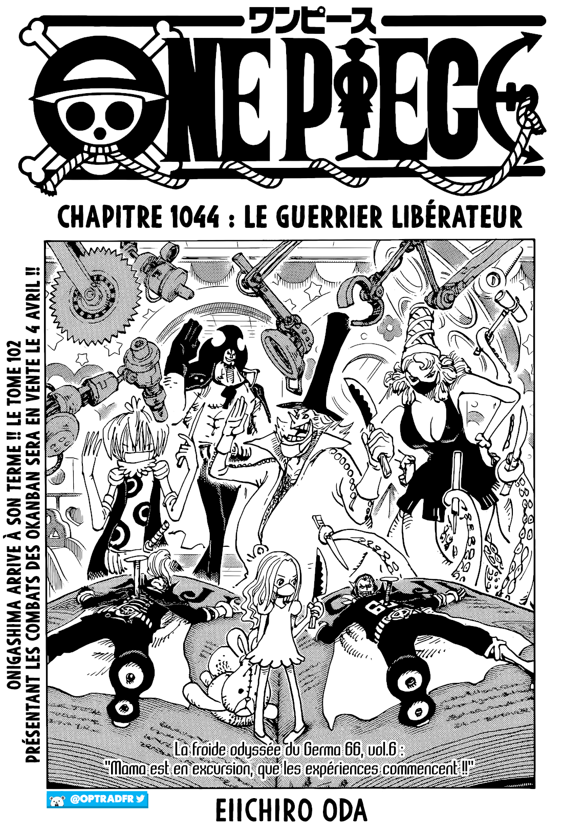 Lecture en ligne One Piece 1044 page 1