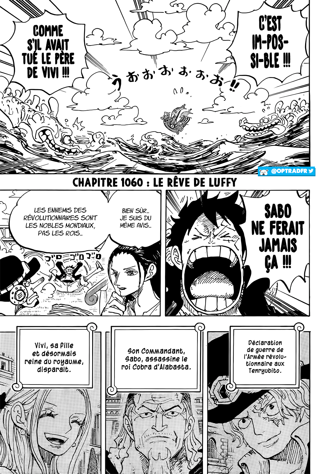 Lecture en ligne One Piece 1060 page 3