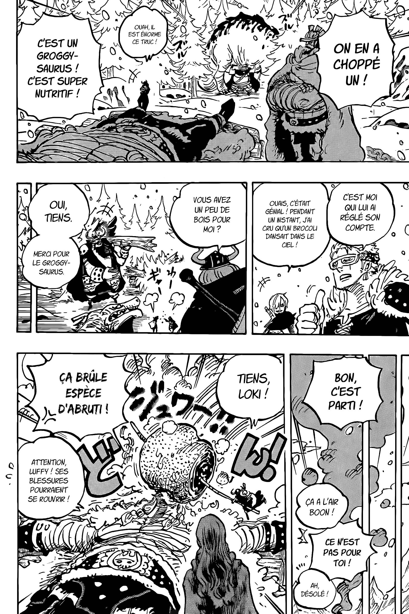 Lecture en ligne One Piece 1145 page 8