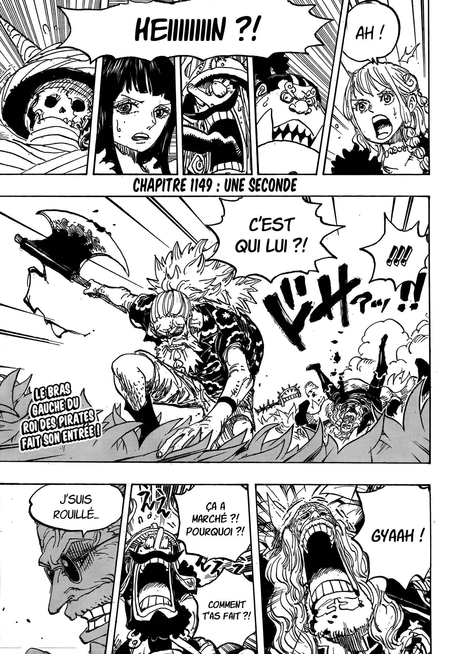 Lecture en ligne One Piece 1149 page 5