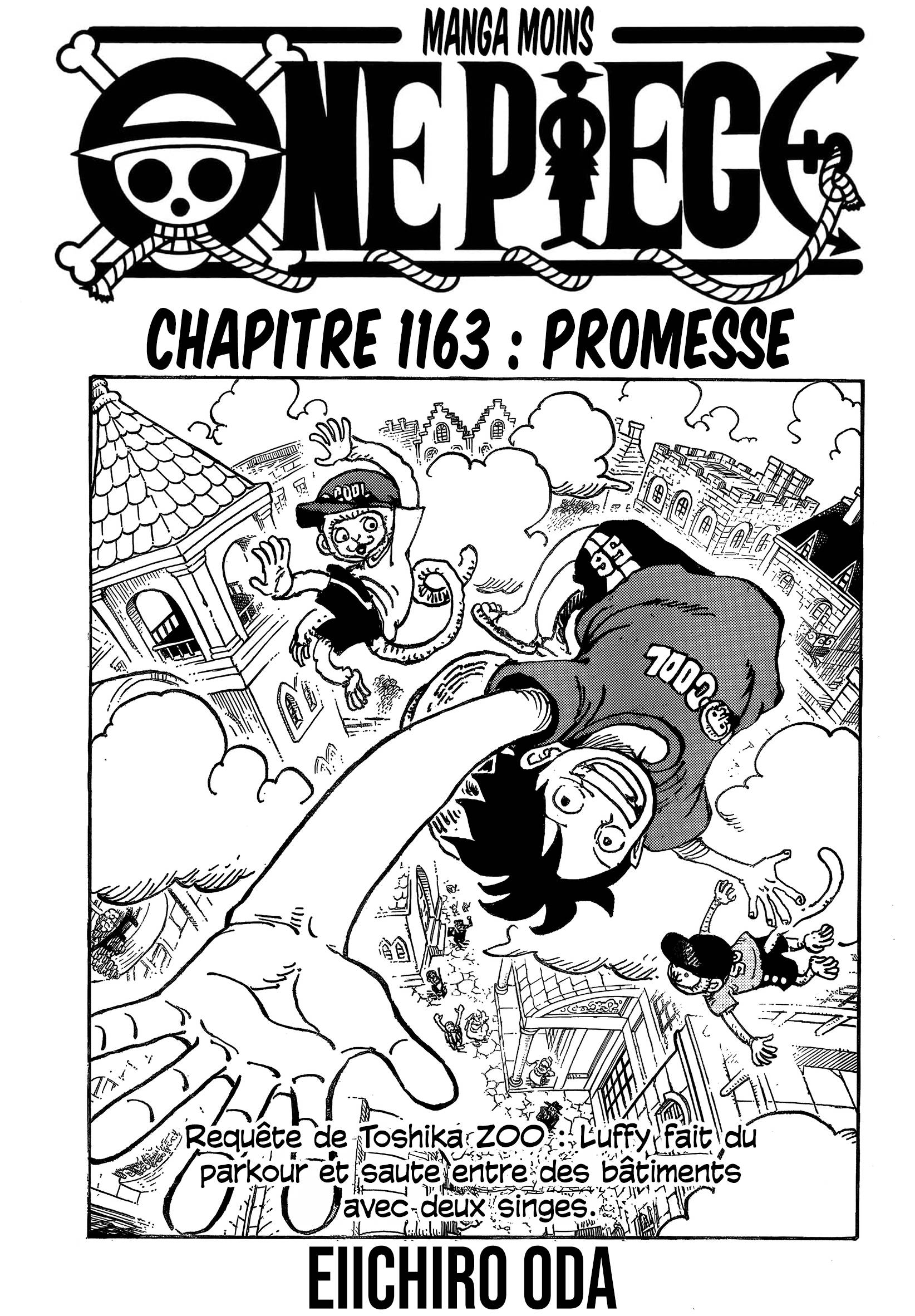 Lecture en ligne One Piece 1163 page 1