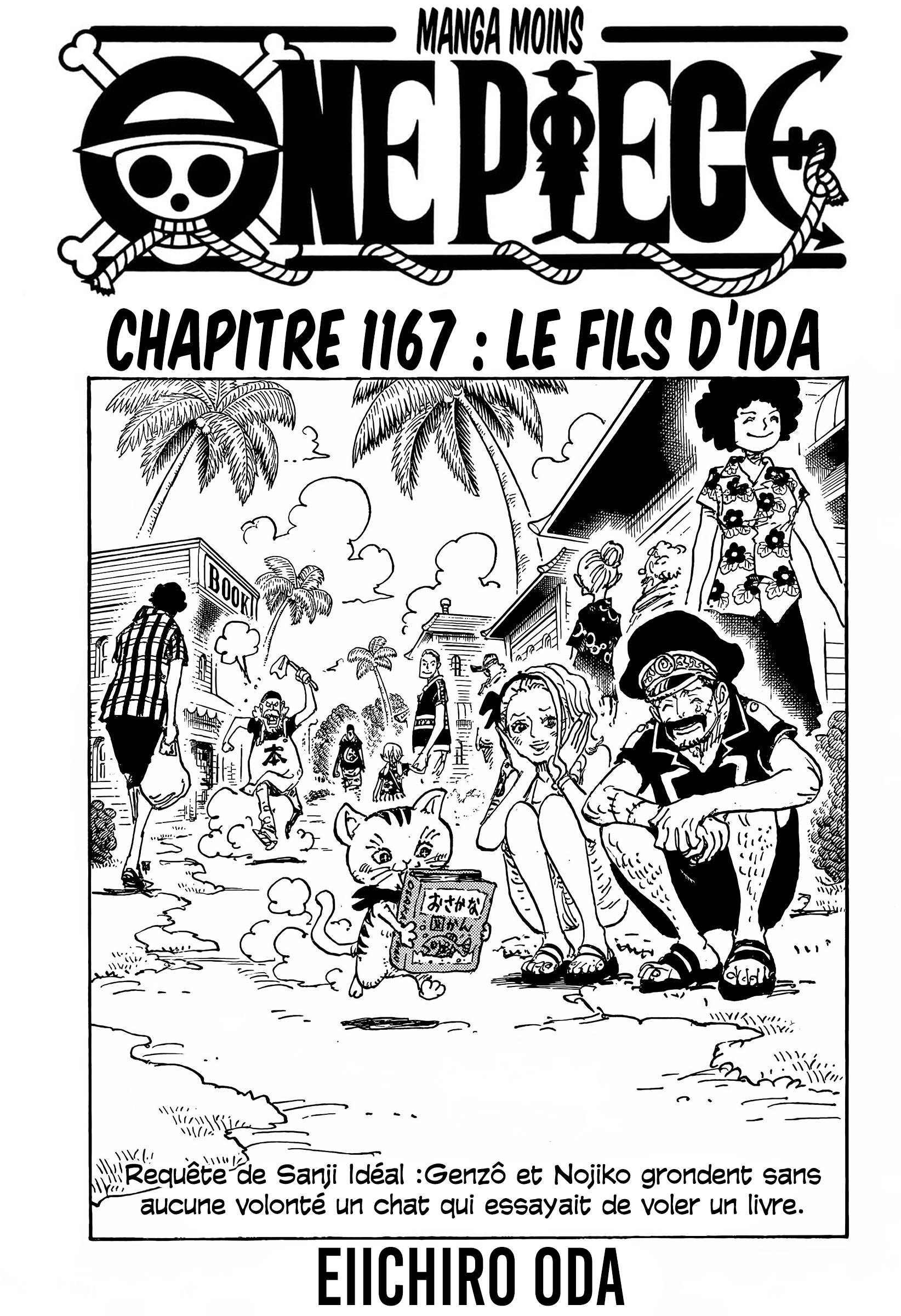 Lecture en ligne One Piece 1167 page 1