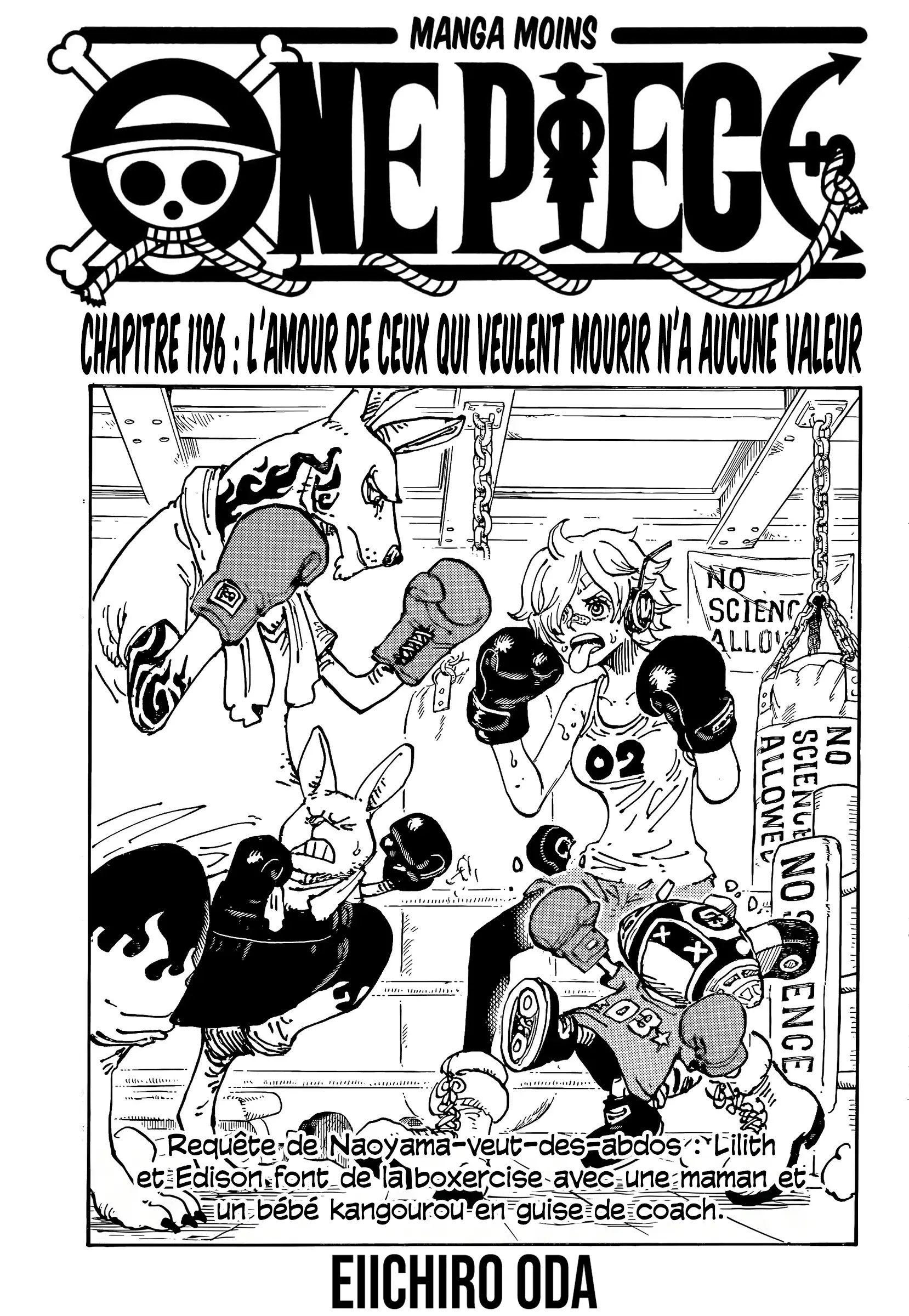 Lecture en ligne One Piece 1196 page 1