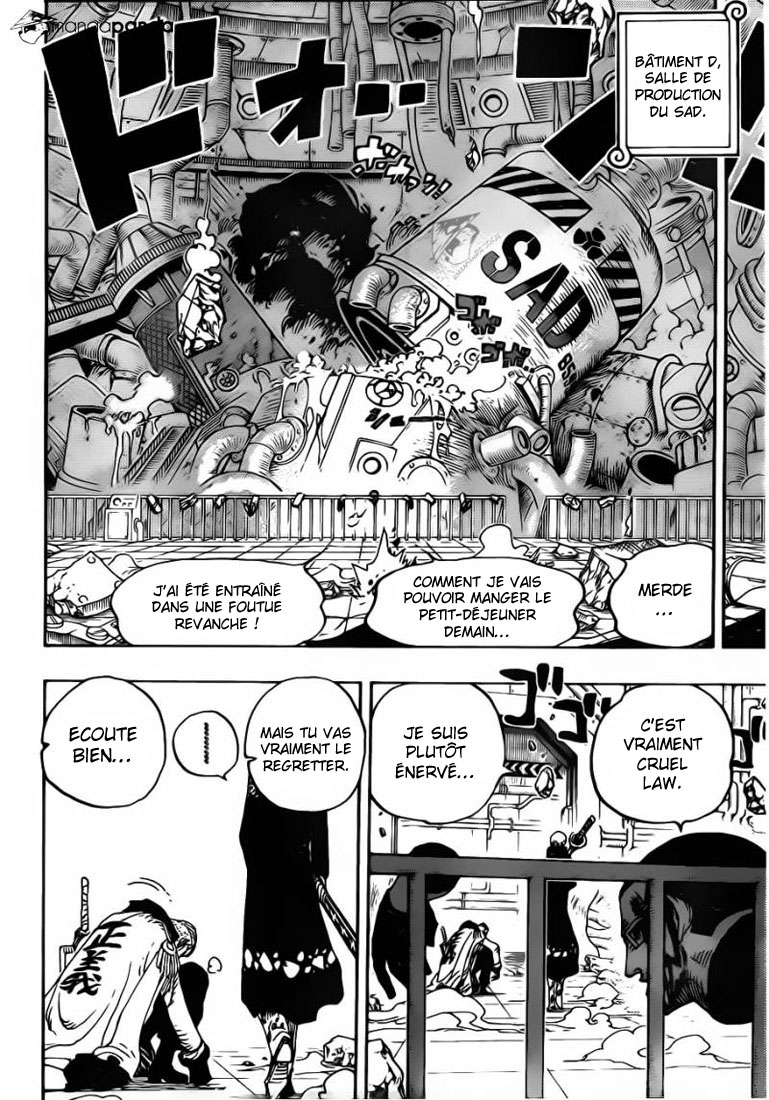 Lecture en ligne One Piece 691 page 5