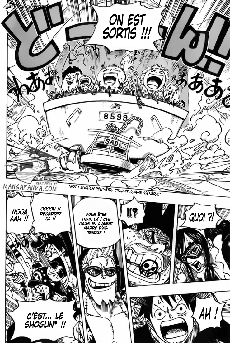 Lecture en ligne One Piece 695 page 8