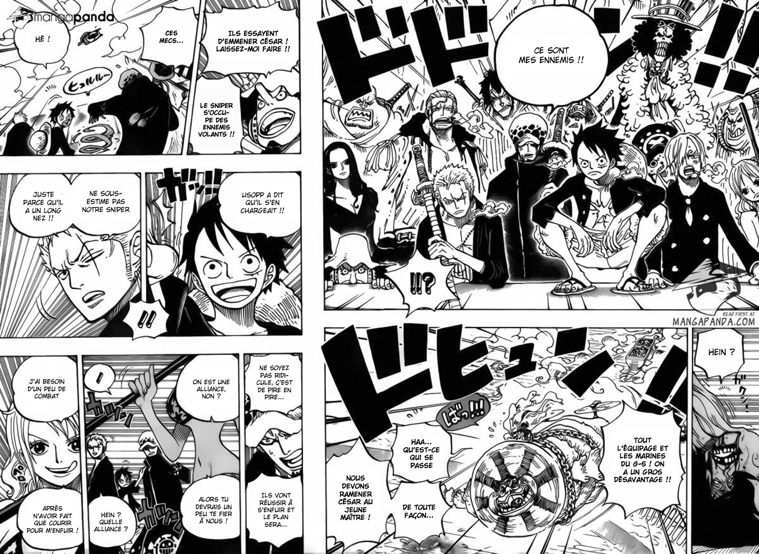 Lecture en ligne One Piece 695 page 10