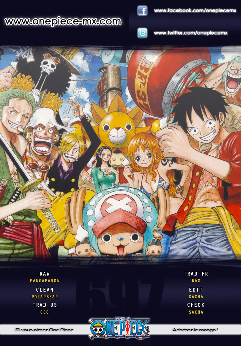 Lecture en ligne One Piece 697 page 1