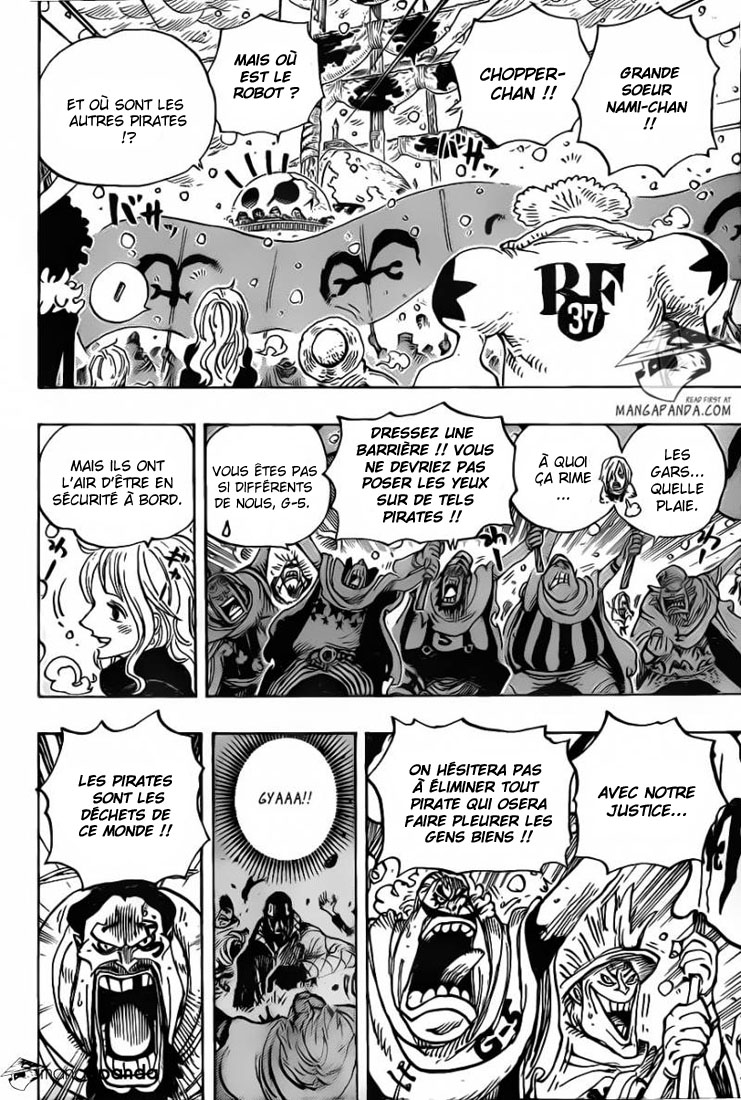 Lecture en ligne One Piece 697 page 7