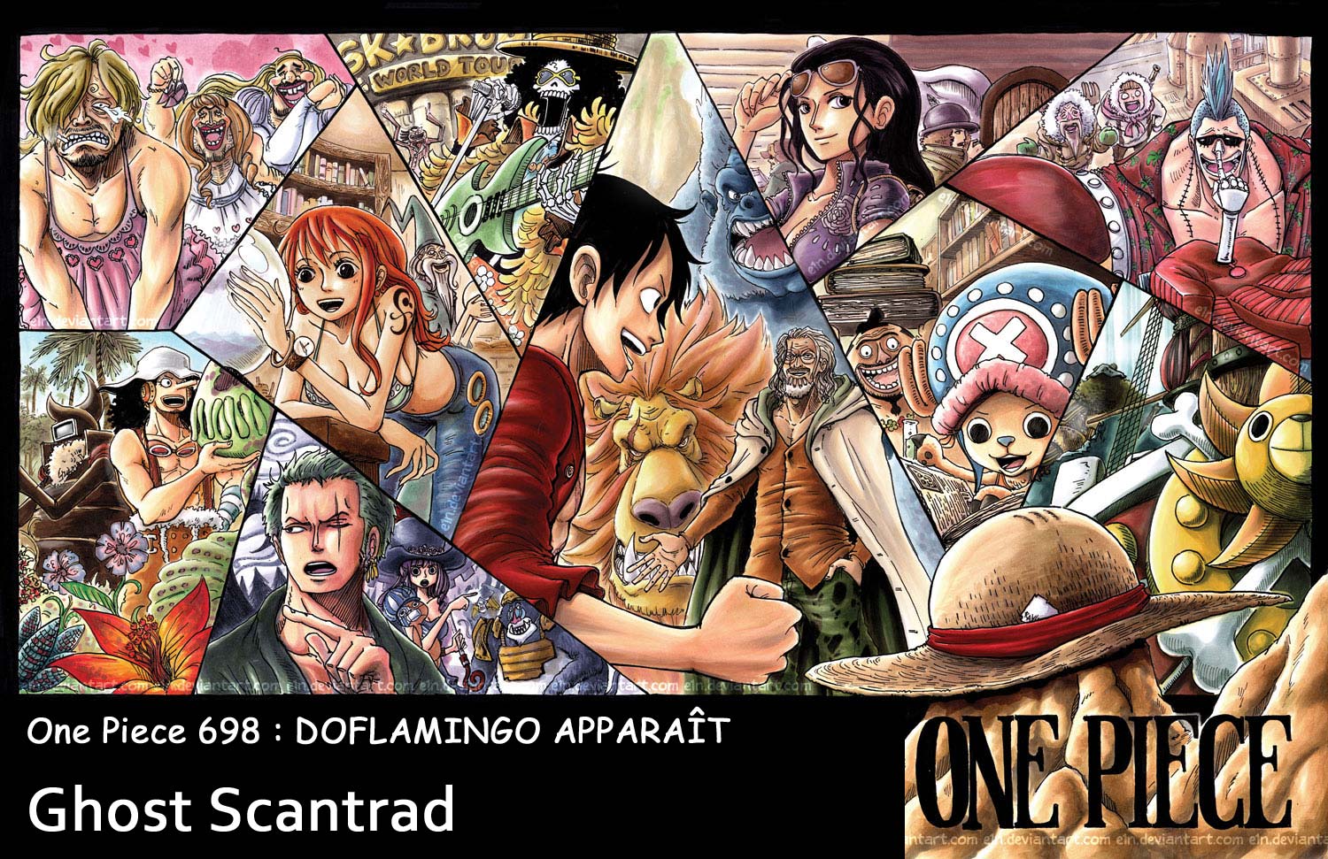 Lecture en ligne One Piece 698 page 1