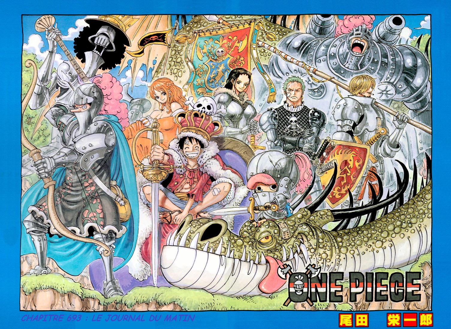 Lecture en ligne One Piece 699 page 3