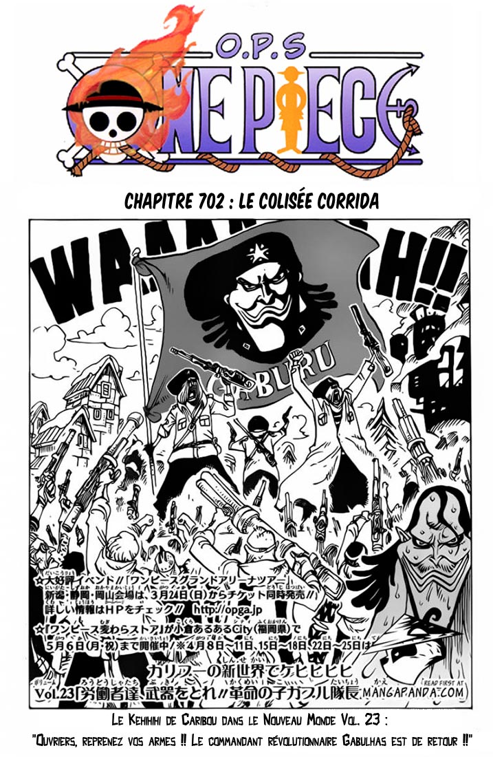 Lecture en ligne One Piece 702 page 2