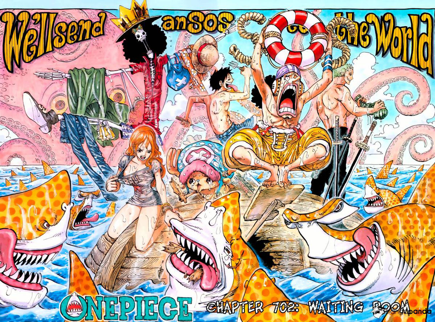 Lecture en ligne One Piece 703 page 3