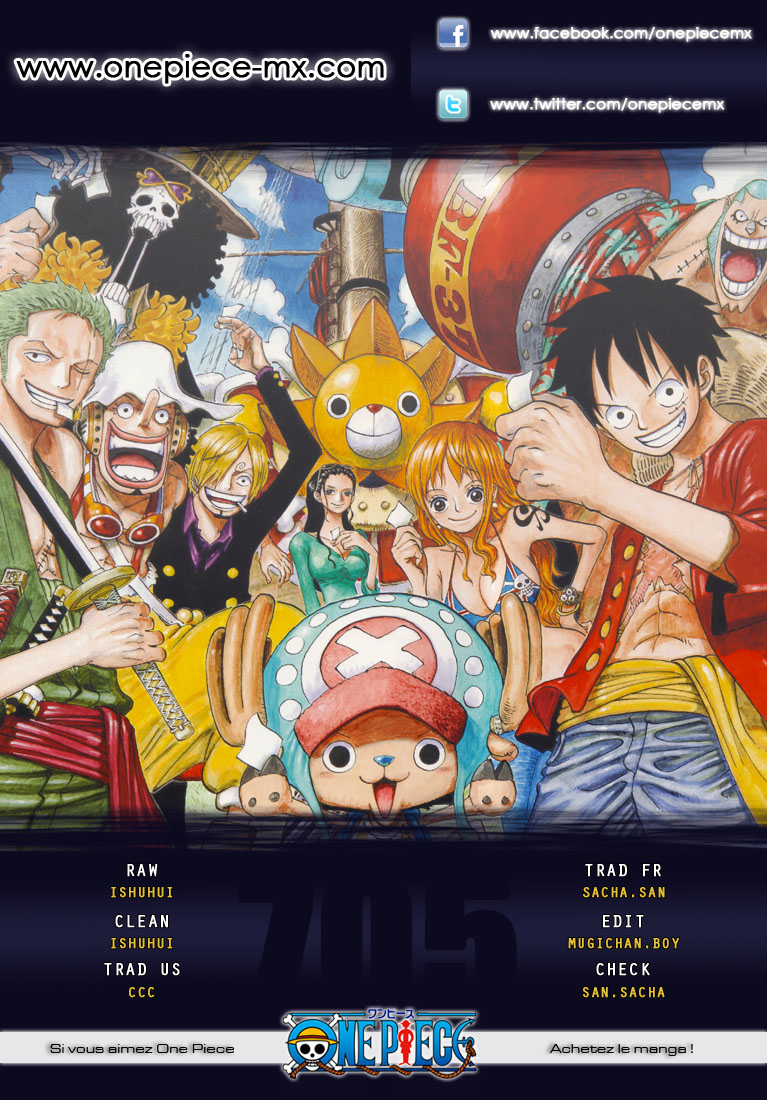 Lecture en ligne One Piece 705 page 1