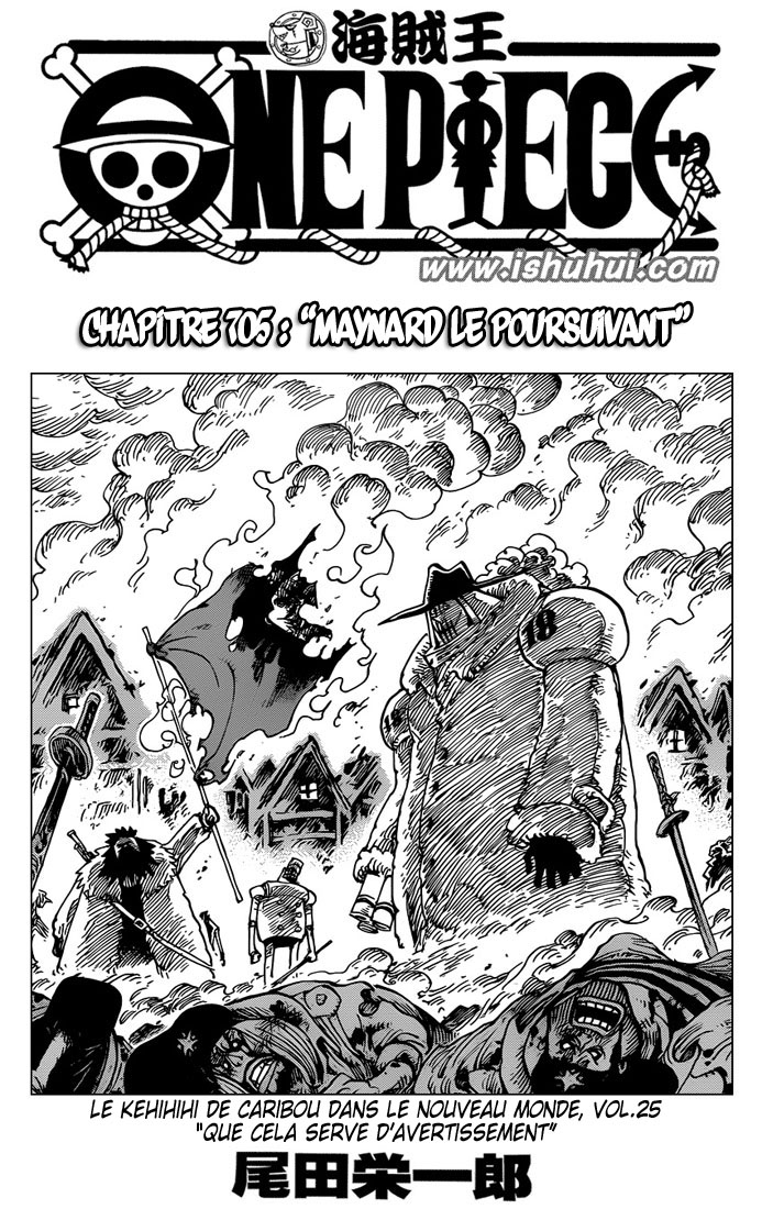 Lecture en ligne One Piece 705 page 2