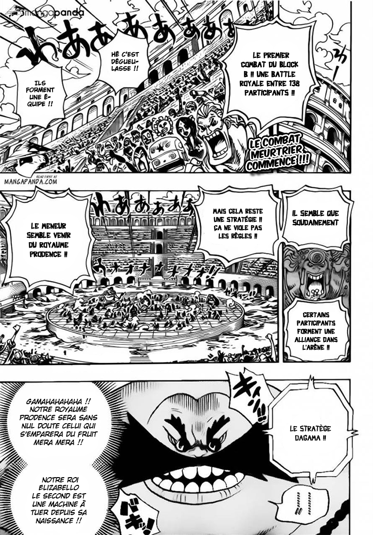 Lecture en ligne One Piece 707 page 3