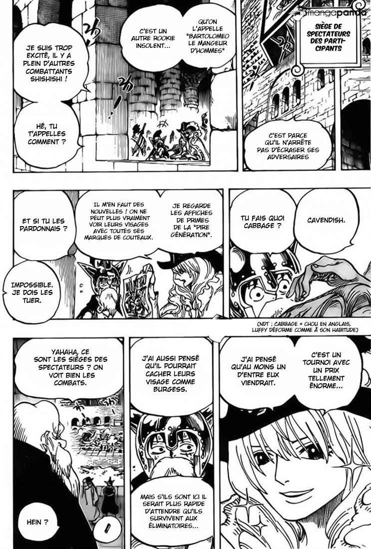 Lecture en ligne One Piece 707 page 16