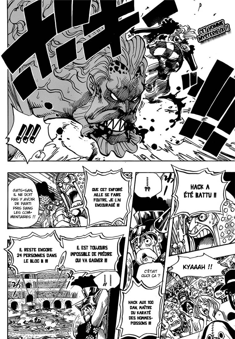 Lecture en ligne One Piece 709 page 3
