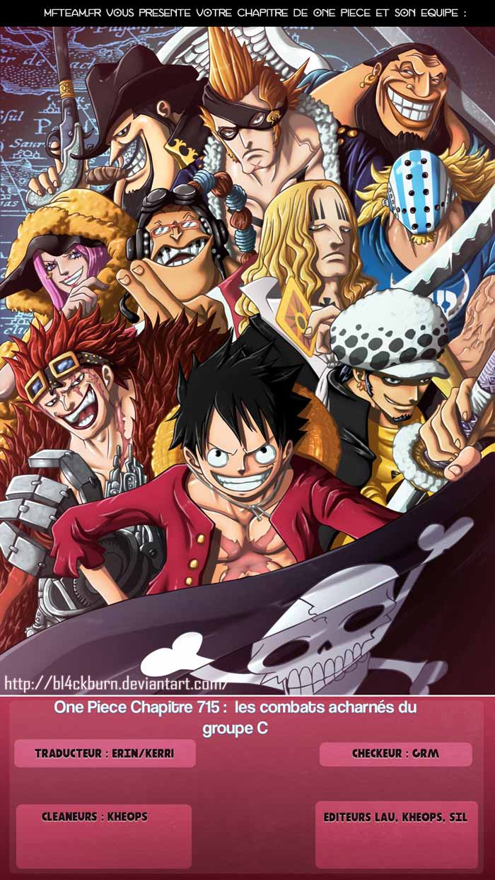 Lecture en ligne One Piece 715 page 1