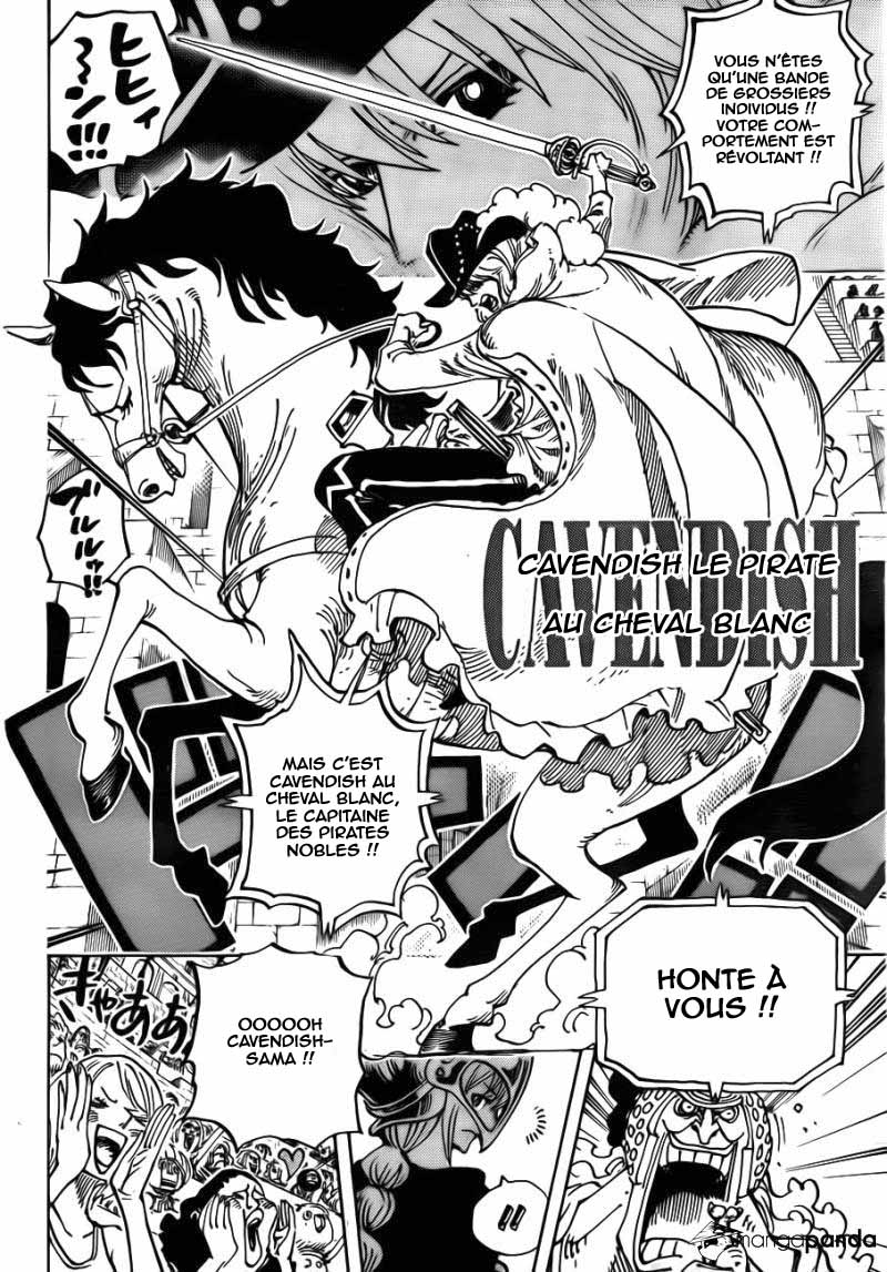 Lecture en ligne One Piece 722 page 5